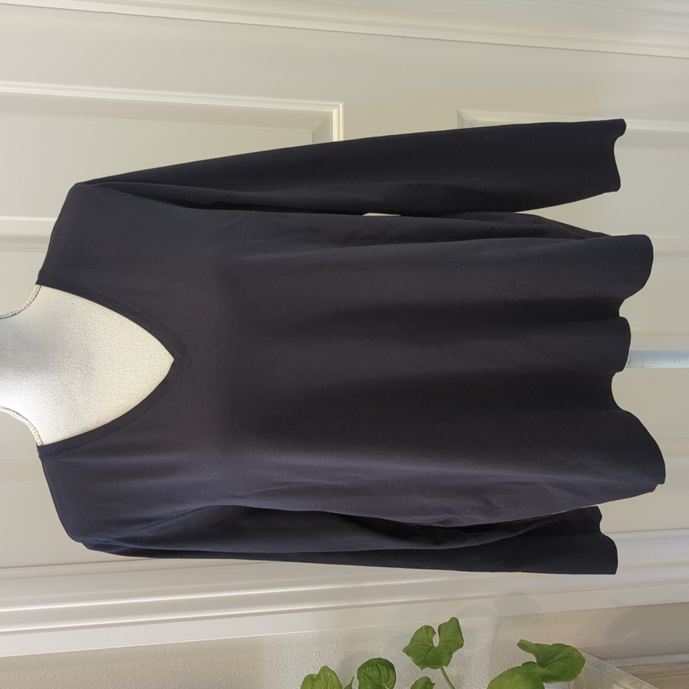Lands' End Long Sleeve V-Neck Tee